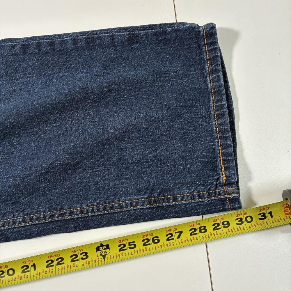 Levi's 541 Jeans 42x30 Athletic Taper Blue Faded Whisker USA Cowboy (Tag 42x32) - Picture 8 of 10